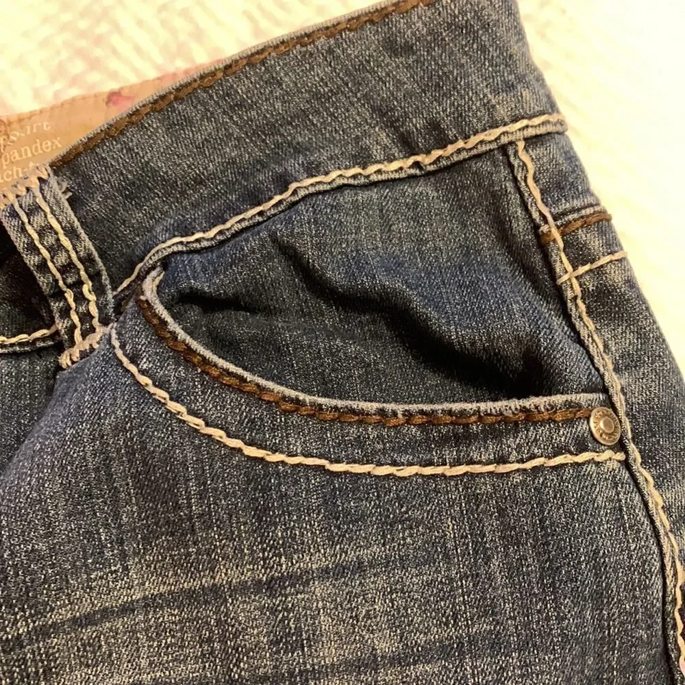 HOT TOPIC, midi skirt, denim, small, great condition